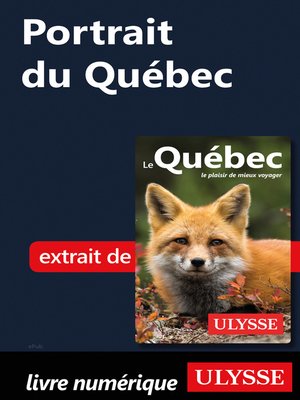 cover image of Portrait du Québec